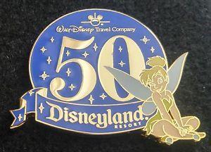 Walt Disney Travel Company Logo - DISNEYLAND 50TH TINKER BELL WALT DISNEY TRAVEL COMPANY EARFORCE ONE