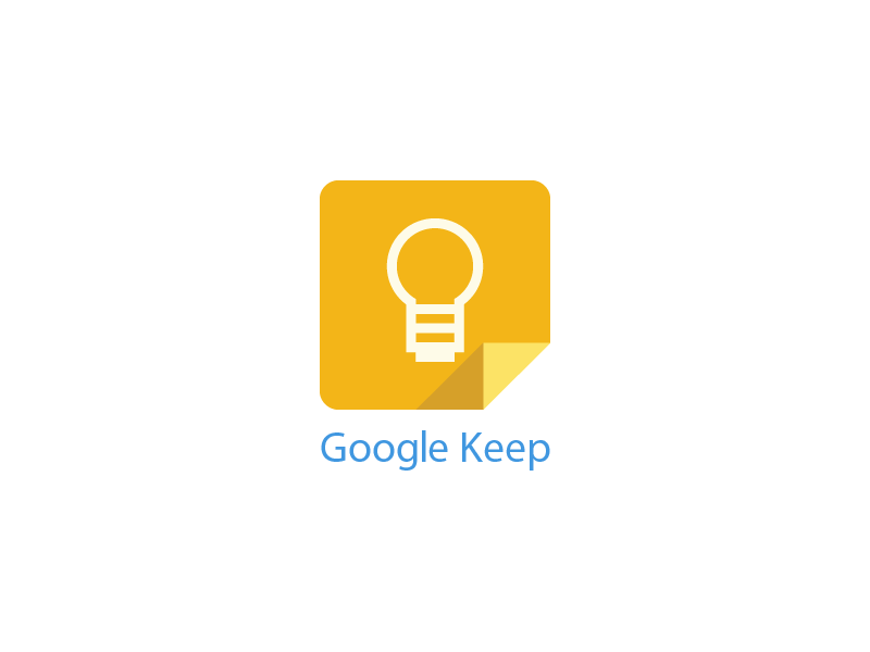 Google Keep Logo - Google Keep PSD