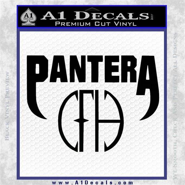 Pantera Cfh Logo - Pantera CFH Decal Sticker A1 Decals