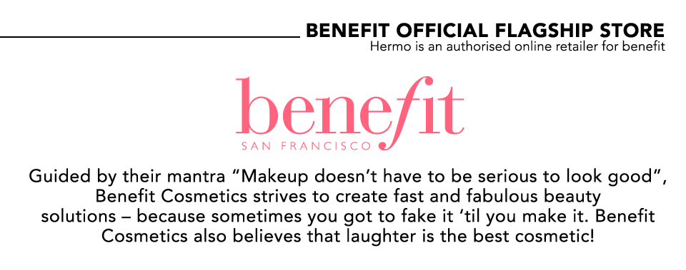 Benefit Cosmetics Logo - Hermo.my - Online Beauty Shop Malaysia
