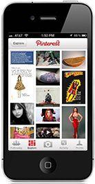 Pinterest iPhone App Logo - Pinterest Guide: How to Pin Images from your iPhone – Adweek