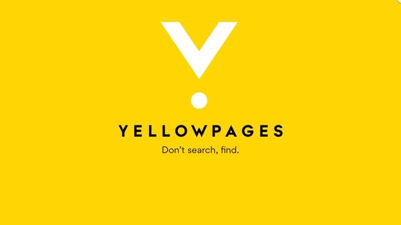Yellow Pages Fingers Logo - Let your fingers do the tapping Yellow Pages app