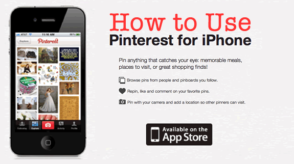 Pinterest iPhone App Logo - How to Use the Pinterest App