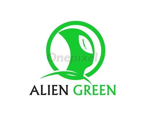 Alien Face Logo - Alien face icon vector logo and symbols template app - 4558046 ...