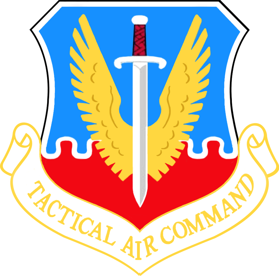 The Department of Air Force Logo - File:Tactical Air Command Emblem.png - Wikimedia Commons