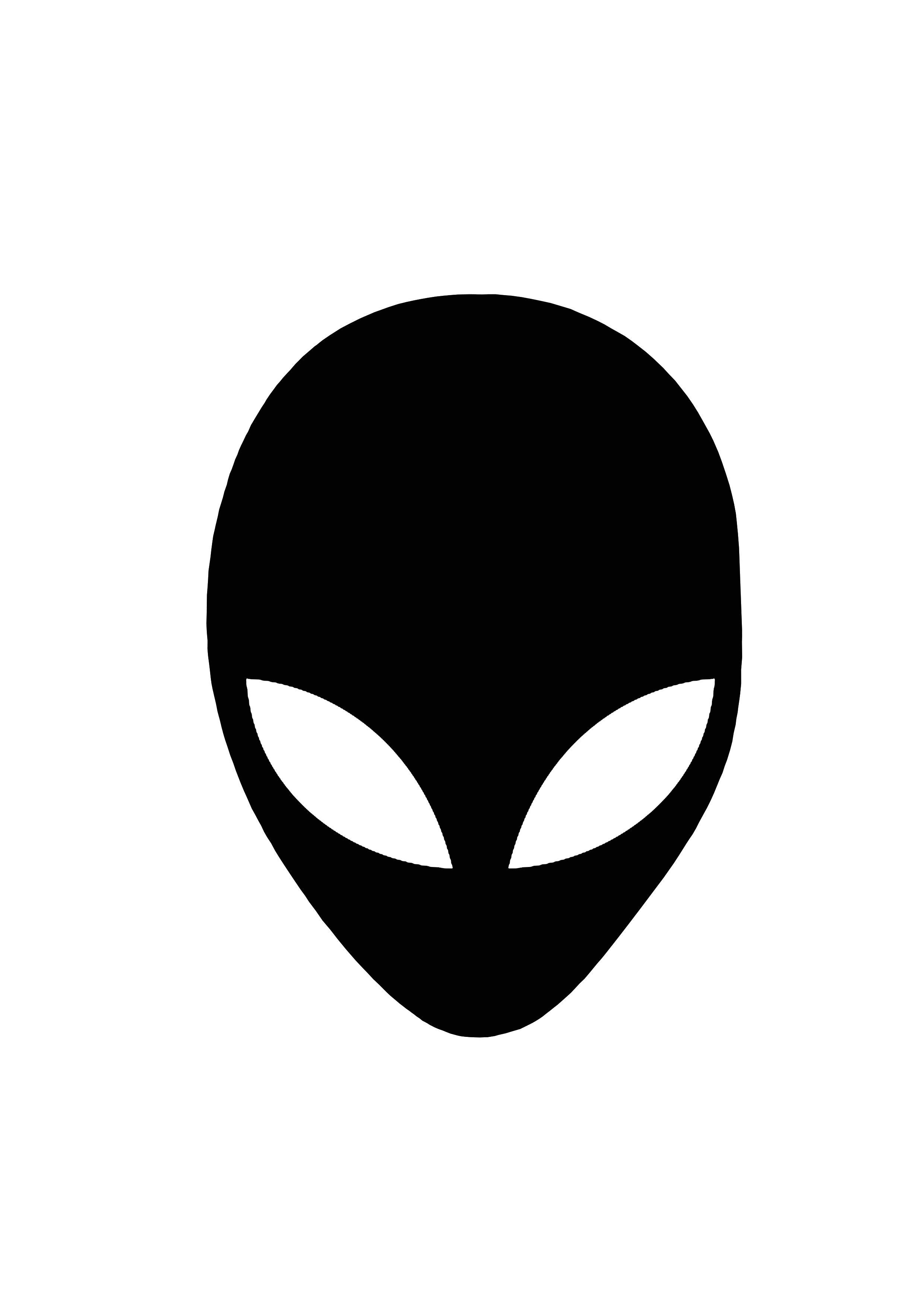 Alien Face Logo - Alien Head Vector.com. Free for personal use Alien