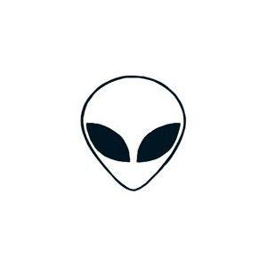 Alien Face Logo - Alien face tattoo - Tattoo Kids