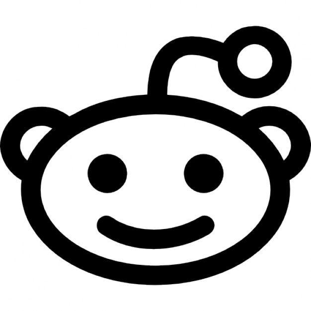 Alien Face Logo - Reddit Logo】| Reddit Logo Alien Icon Vector Free Download