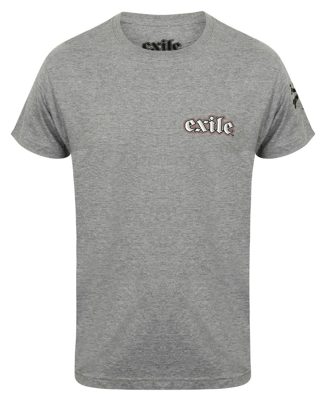 Exile Oval Logo - Oval Exile Logo T-Shirt (Grey)