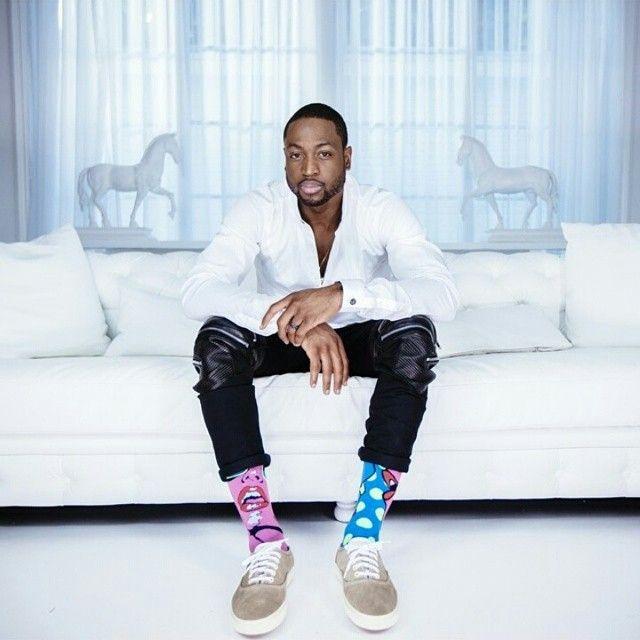 Dwayne Wade Stance Logo - STYLE: NBA Dwyane Wade Debuts Fifth Collection With Stance Socks