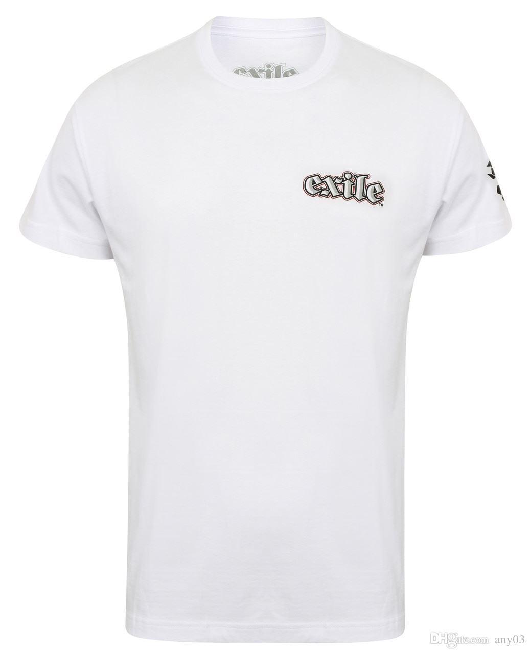Exile Oval Logo - Oval Exile Logo T-Shirt (White)