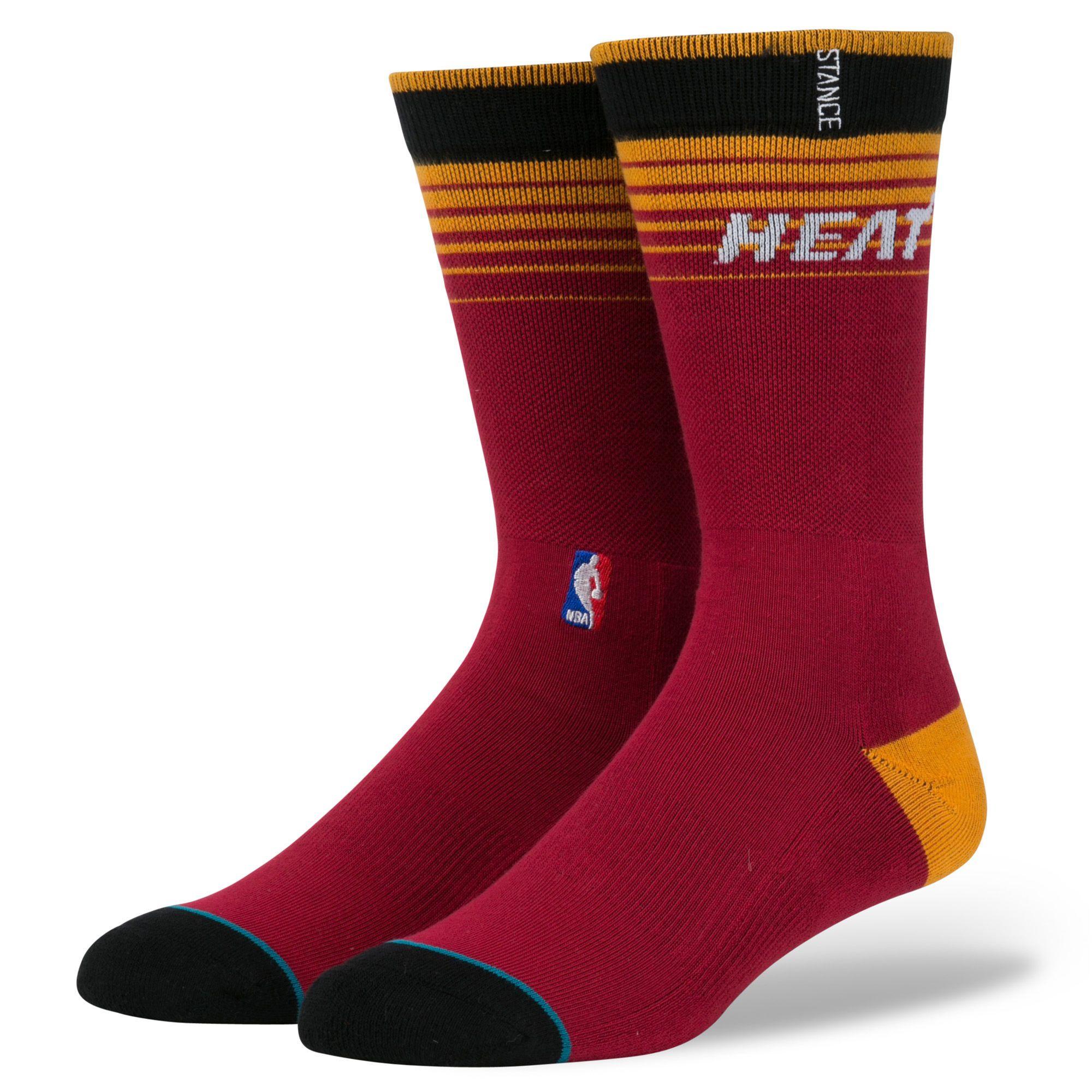 Dwayne Wade Stance Logo - Heat Casual Logo - Mens NBA Casual Socks | Stance