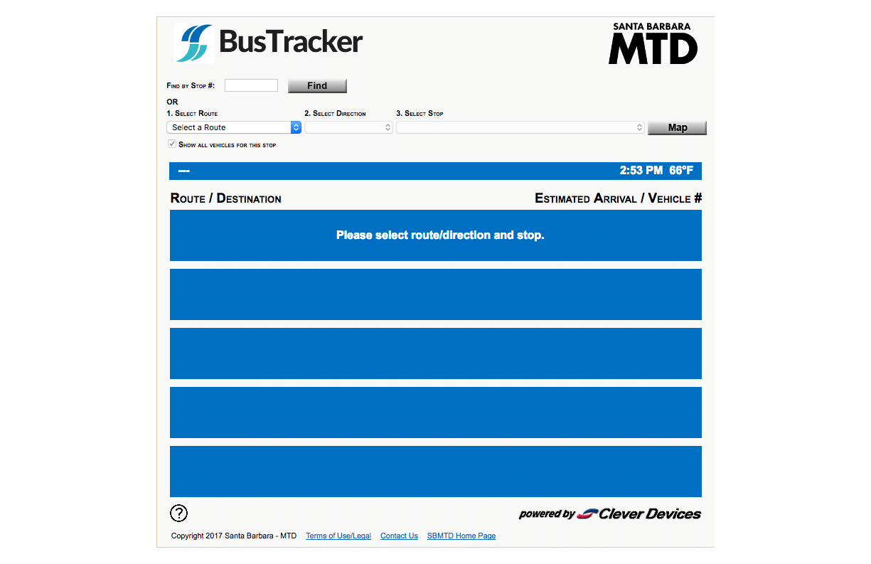 Google Maps Bus Logo - Santa Barbara MTD – Enhancing the Mobility of the South Coast