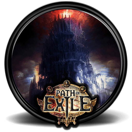 Exile Oval Logo - Path Of Exile Game Icon [512x512] By M 1618