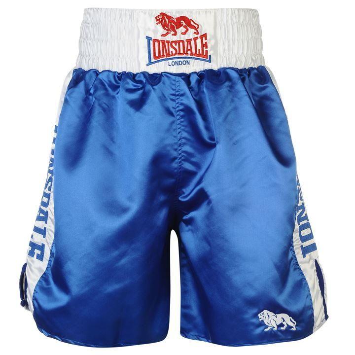 Blue Boxing Logo - Lonsdale. Lonsdale Pro Large Logo Boxing Shorts Mens. Boxing