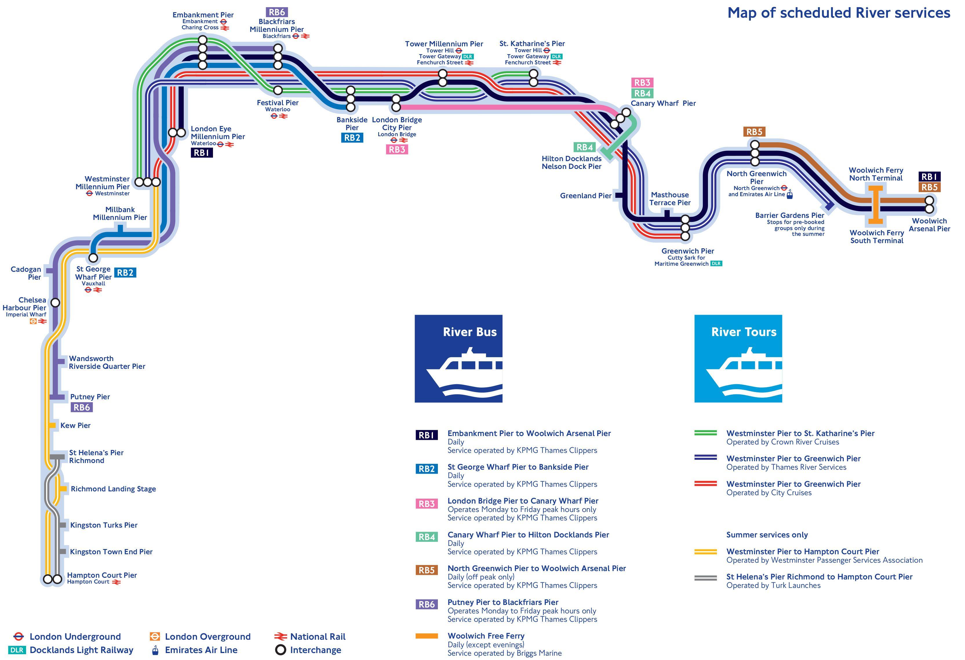 Google Maps Bus Logo - Map of London river bus: stations & lines