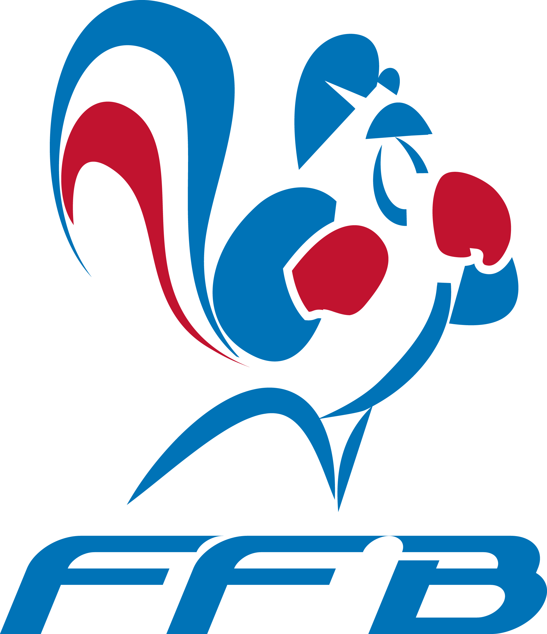 Blue Boxing Logo - The Brand New French Boxing Federation Logo - European Boxing ...