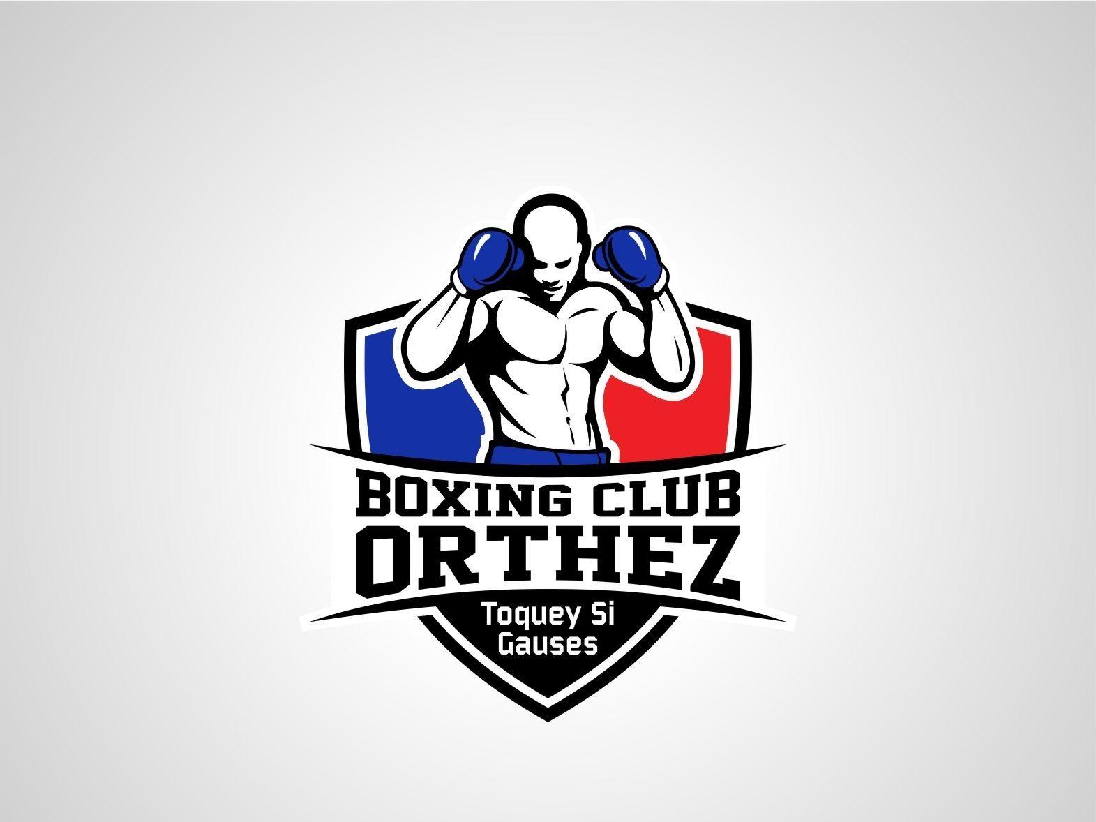 Blue Boxing Logo - Boxing Club Orthez by freshradiation | Dribbble | Dribbble