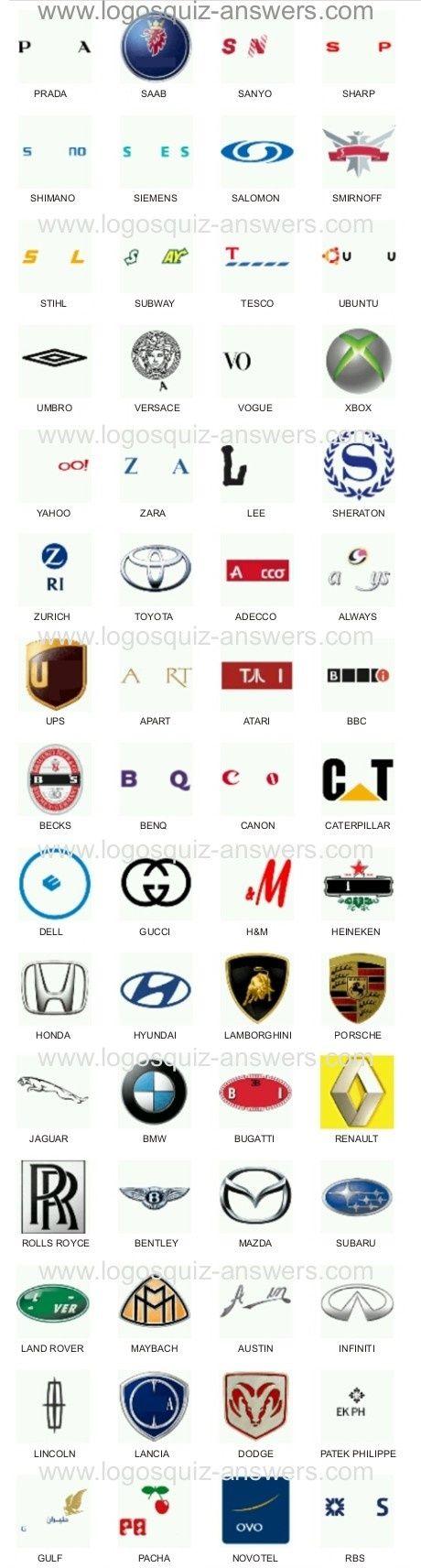 Logos with RAC Guess Logo - 19 best Logoquiz images on Pinterest | Game logo, Puzzle and Logos