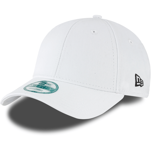 NE Logo - Era 9forty Plain Ne Logo White One Size Velcro Strapback Hat ...