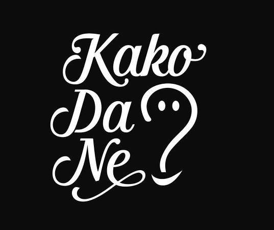 NE Logo - logo of Kako Da Ne, Zagreb