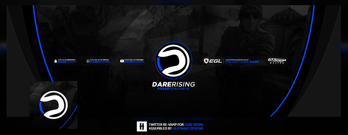 DareRising Logo - Dare Rising