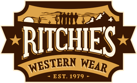 Western Logo - Ritchie's Western Wear Logo | Logos | Western logo, Westerns ...