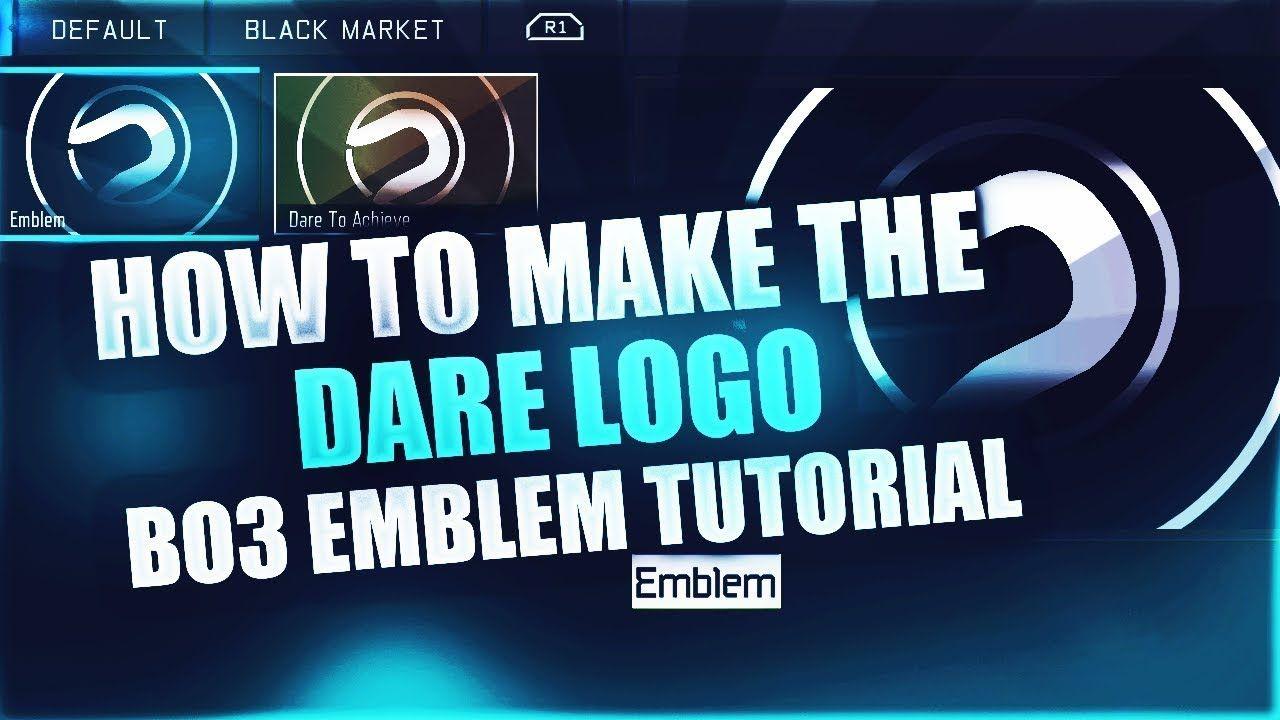 DareRising Logo - DareRising Emblem Tutorial! (Black Ops 3) - @DareTempid - YouTube