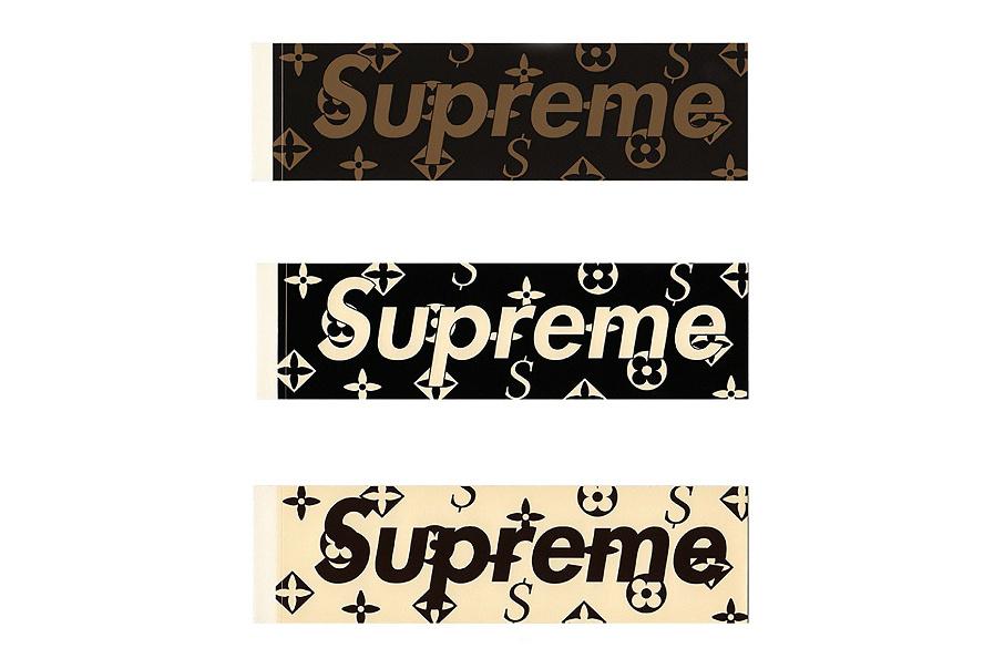 Louis Vuitton X Supreme Black Logo - Leaked images hint Supreme x Louis Vuitton collab - Triple White