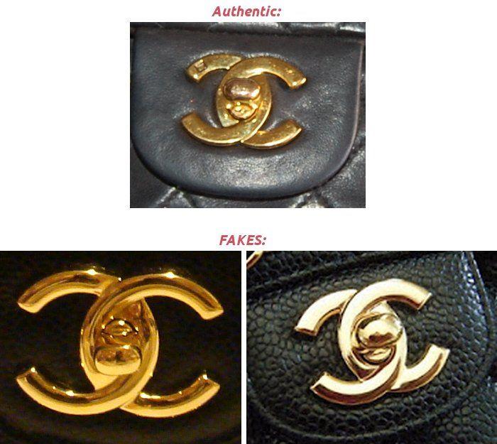 Fake Chanel Logo - How to spot a fake Chanel? See it in pictures here!