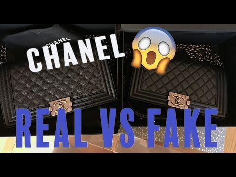 Fake Chanel Logo - HOW TO SPOT A FAKE CHANEL HANDBAG! Chanel Real vs. Fake Comparison ...