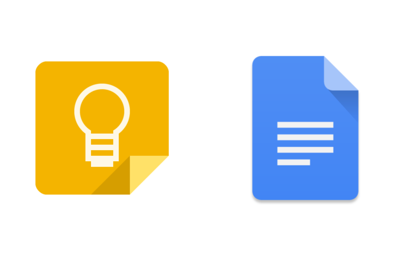 Google Keep Logo - Google Keep adds deep Docs integration, now a G Suite core service ...