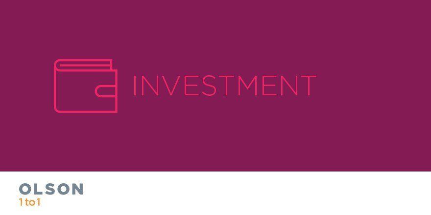 Red and Purple Investment Logo - Olson 1to1 on Twitter: 