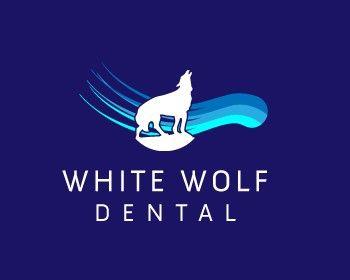 Purple and White Wolf Logo - White Wolf Dental logo design contest - logos by hello07