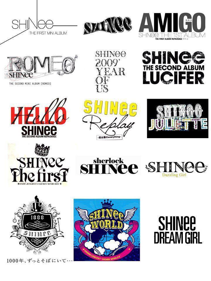 SHINee Logo - SHINee Logos | KPOP | Shinee, Jonghyun, Kpop
