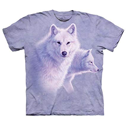 Purple and White Wolf Logo - Amazon.com: The Mountain Kids Graceful White Wolves T-Shirt, X-Large ...