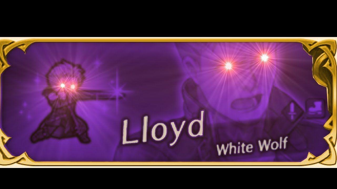 Purple and White Wolf Logo - Fire Emblem Heroes: White Wolf Lloyd Abyssal - YouTube