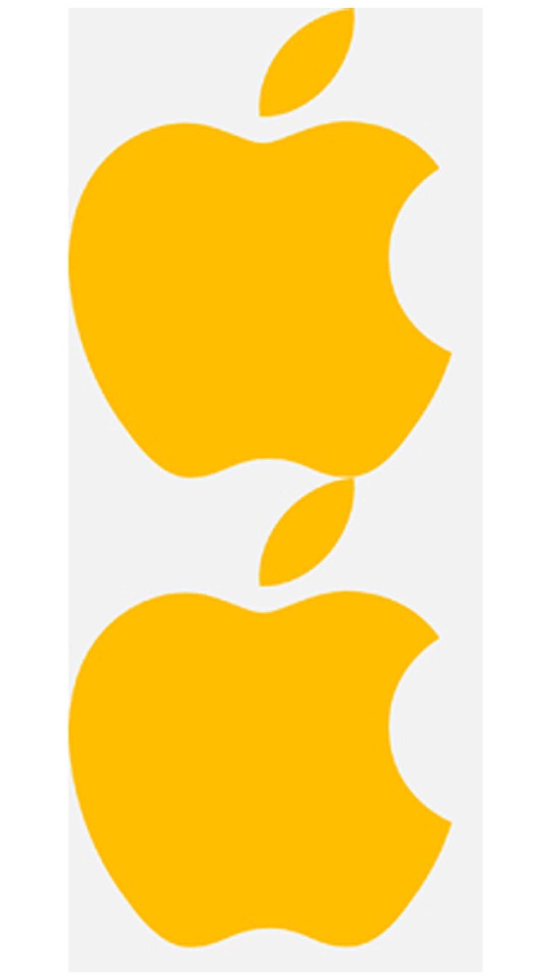 Yellow Apple Logo - Shiv Graphics Apple Logo Yellow Price in India | Buy Shiv Graphics ...
