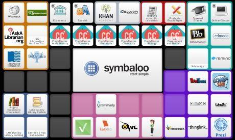 Symbaloo Logo - Homework Help embedded webmix