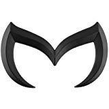 Monster Mazda Logo - SuPoo For Mazda Black Sporty Metal Evil 'M' Rear Trunk