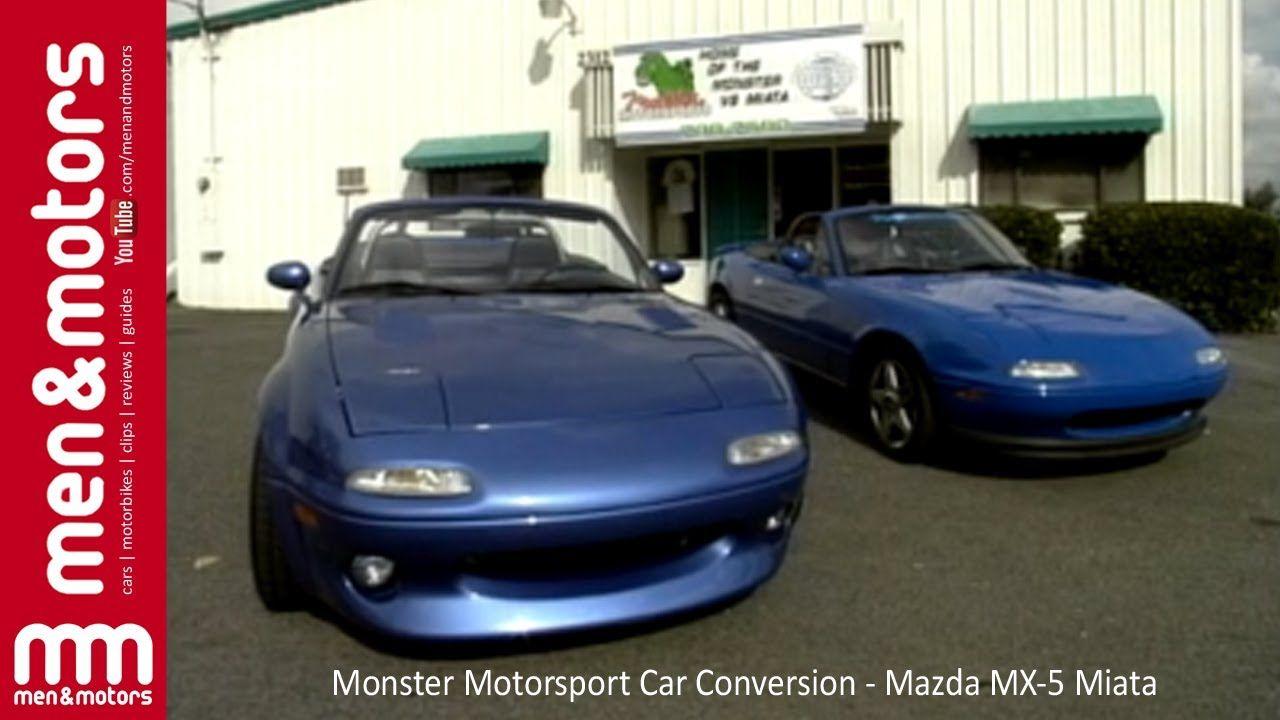 Monster Mazda Logo - Monster Motorsport Car Conversion - Mazda MX-5 Miata - YouTube