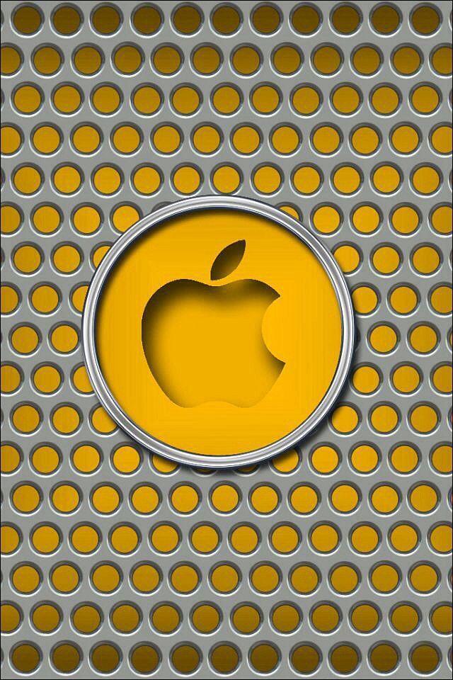 Yellow Apple Logo - Pin by Awadhesh singh on Wallpaper in 2018 | Pinterest | Apple logo ...