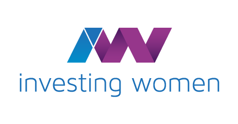 Red and Purple Investment Logo - Investing Women Entrepreneur Events Red Triangle