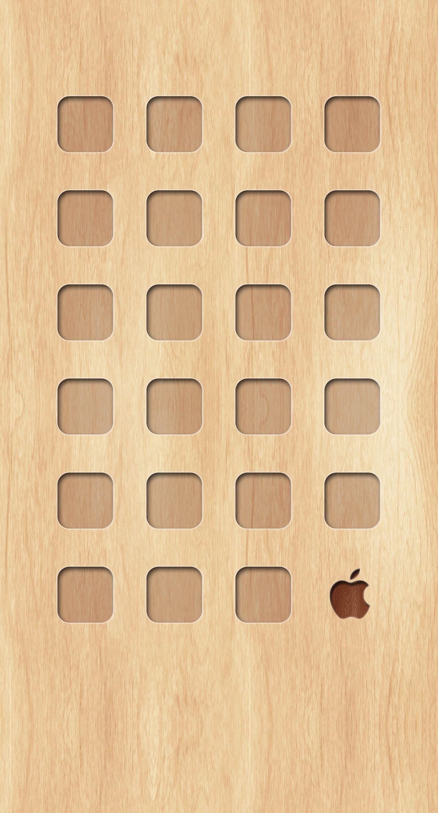 Yellow Apple Logo - Shelf Wood plate tea yellow Apple logo | wallpaper.sc iPhone6sPlus