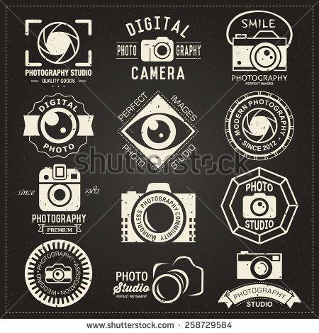 Vintage Photography Logo - Photography vintage retro badges, labels and icons collection