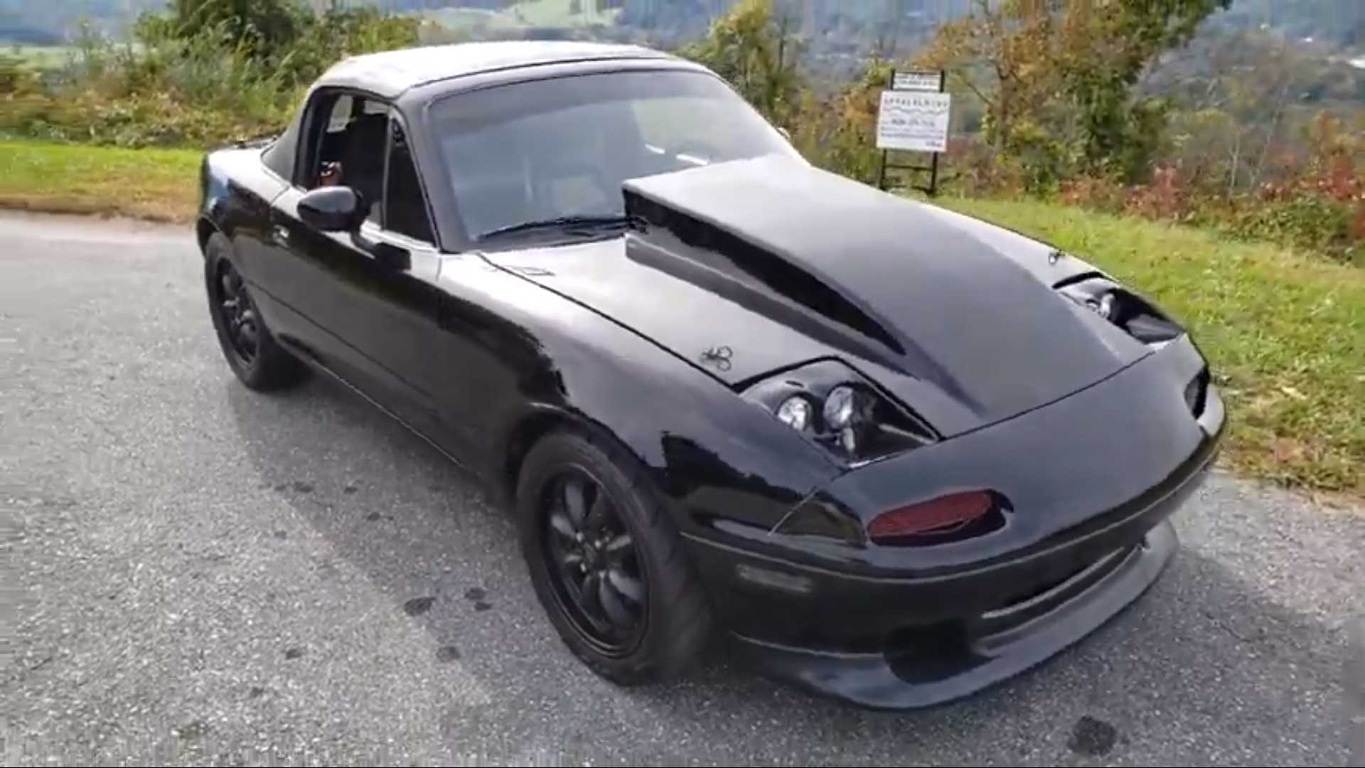 Monster Mazda Logo - Buy This Monster Miata With A Stroked V8, Go Hellcat Hunting