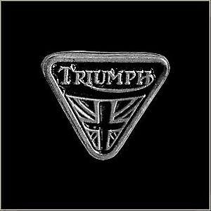 Company Cross Logo - Triumph Motorcycle Company Cross Logo Biker Pin for Hat Vest or ...