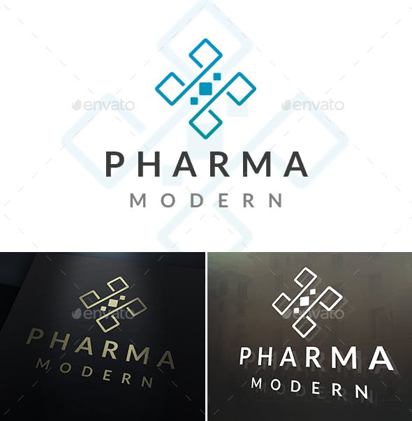 Company Cross Logo - Pharma Cross Logo