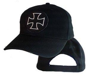 Company Cross Logo - Big Iron Cross Logo On Black Adjustable Cap