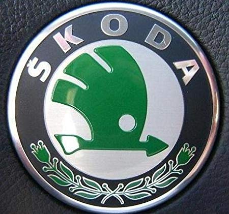 Skoda Logo - SKODA 14MM REMOTE REPLACEMENT LOGO BADGE EMBLEM FOR KEY FOB: Amazon ...
